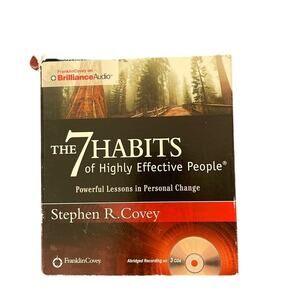 7 Habits‎ Of Highly Effective People by Stephen Covey CD Audiobook